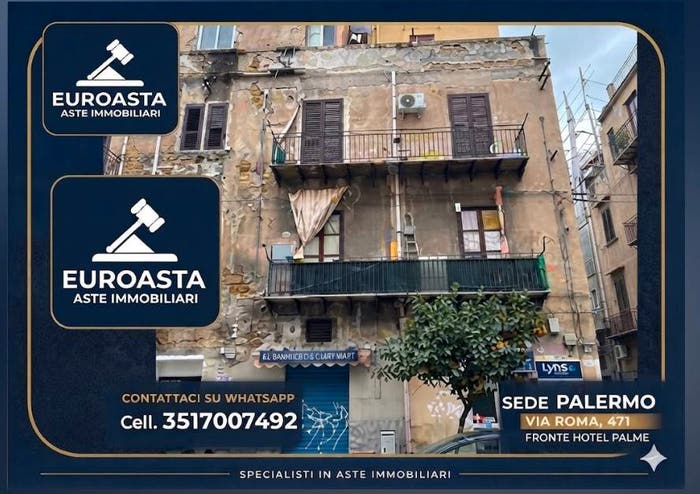 Appartamento trilocale in vendita in Via Ettore Ximenes, Borgo Vecchio, Palermo