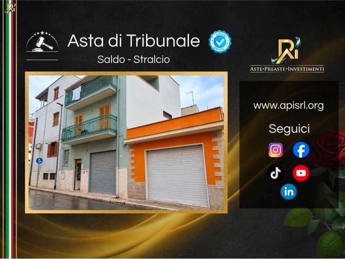 Appartamento quadrilocale in vendita in Via Palestro, San Ferdinando di Puglia