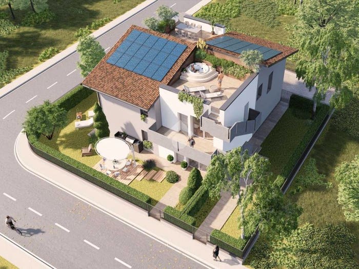 Appartamento trilocale in vendita in Via Pontida, Centro, Oppeano