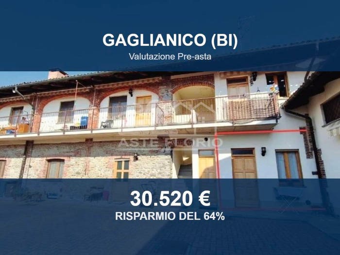 Appartamento trilocale in vendita in Via Carlo Felice Trossi, Gaglianico