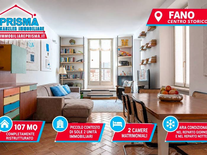Appartamento con 5 locali in vendita in Via San Francesco d'Assisi, Centro Storico, Fano