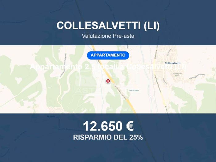 Appartamento bilocale in vendita in Via Aurelia, Stagno, Collesalvetti