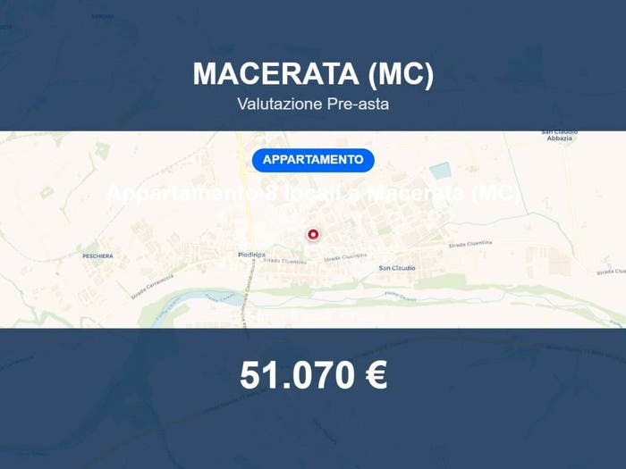 Appartamento con 6 locali in vendita in Via Domenico Annibali, Piediripa, Macerata