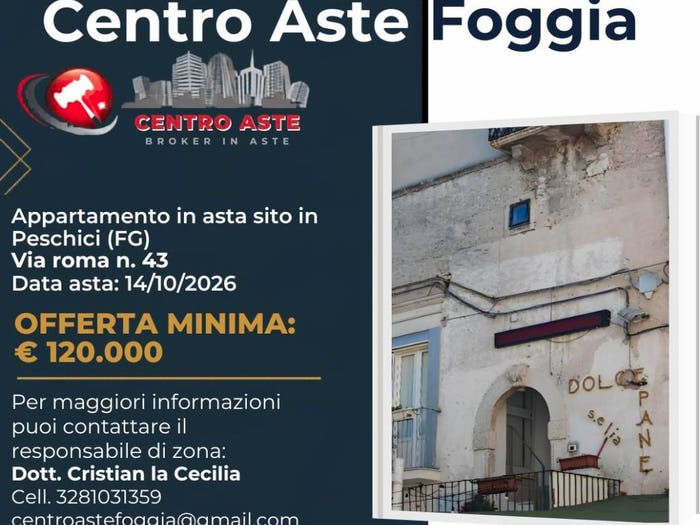 Appartamento trilocale in vendita in Via Roma Peschici FG Italia, Peschici