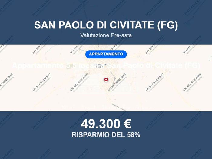 Appartamento con 5 locali in vendita in Via Giacomo Leopardi, San Paolo di Civitate