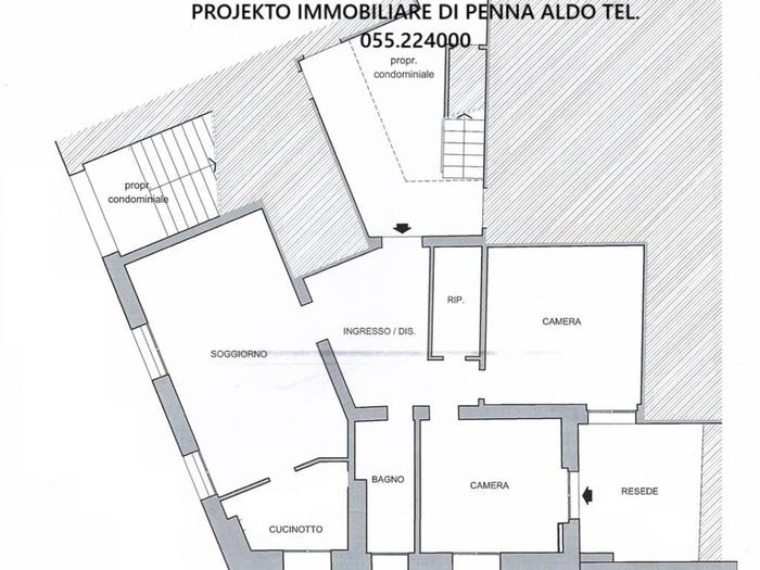 Appartamento con 5 locali in vendita in Via Giuseppe Bandi, Campo di Marte, Firenze