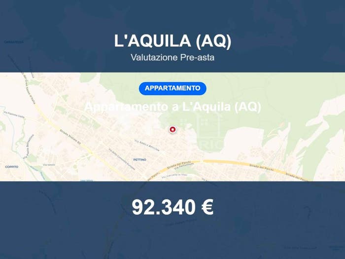 Appartamento trilocale in vendita in Via Marruvium, Pile Pettino Cansatessa, L'Aquila