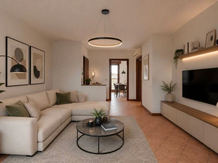 Appartamento trilocale in vendita in via sforzi, Eremo, Curtatone