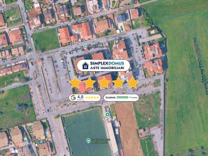 Appartamento trilocale in vendita in Via Montepagano, Castelverde, Roma
