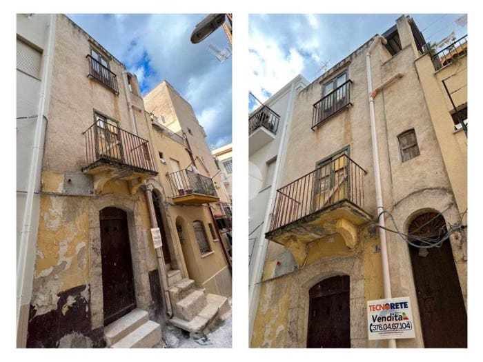 Casa trilocale in vendita in Via Dietro Opera Santa, Centro, Alcamo