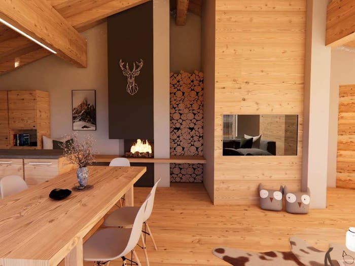 Casa trilocale in vendita in Via Coltura, Ville di Fiemme