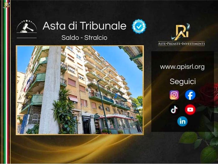 Appartamento quadrilocale in vendita in Corso Malta, Centro, Napoli