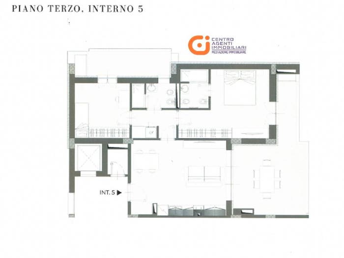 Appartamento trilocale in vendita in Via Ugolino Conti, Ostia Ponente, Roma