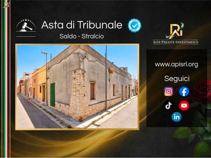 Appartamento bilocale in vendita in Via G Paisiello, Squinzano