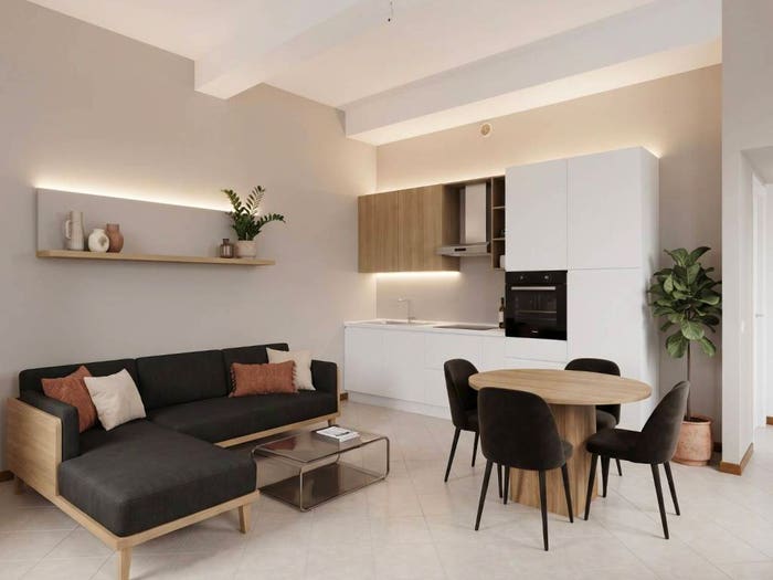 Appartamento bilocale in vendita in Via Jacopo Bossolaro, Centro Storico, Pavia