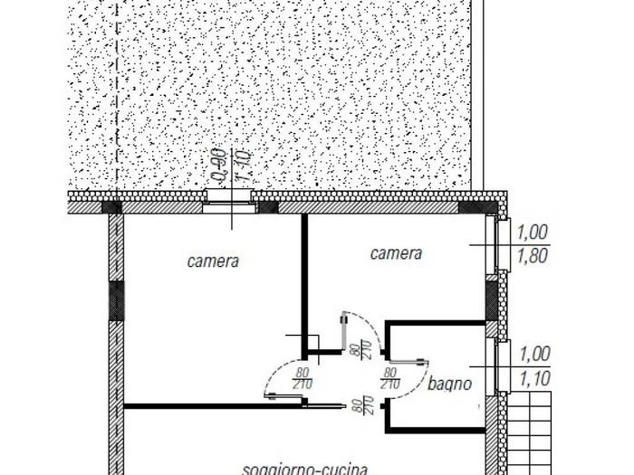Appartamento trilocale in vendita in Villa, Villa di Tirano