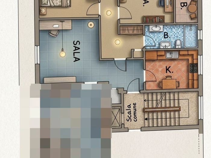 Appartamento quadrilocale in vendita in Viale Luigi Cadorna, Città, Montevarchi
