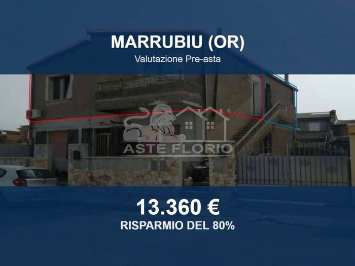 Appartamento trilocale in vendita in Via Perù A, Centro, Marrubiu