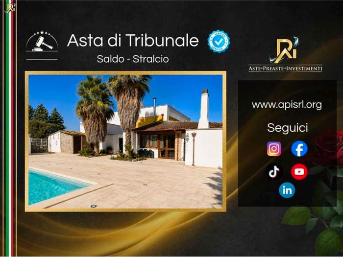 Casa con 6 locali in vendita in Via Olmo, Campi Salentina