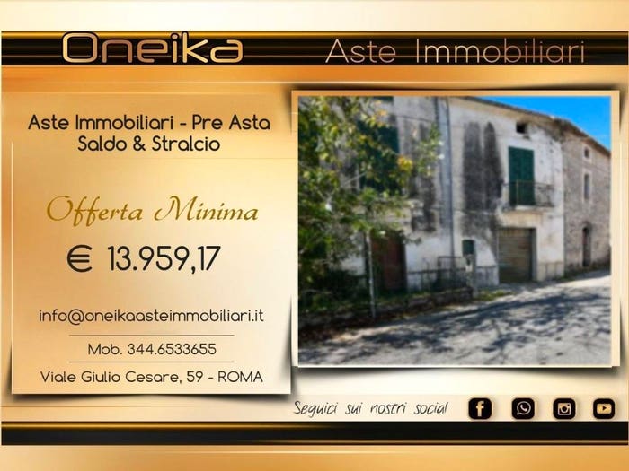 Casa con 6 locali in vendita in Via Casalvittoria, Centro, Posta Fibreno