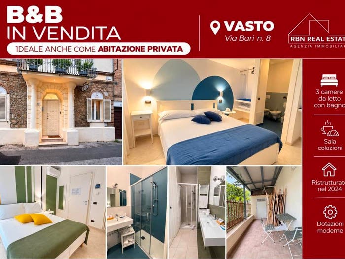 Casa quadrilocale in vendita in Via Bari, Viadotto Istonia Corso G Garibaldi V San Michele, Vasto