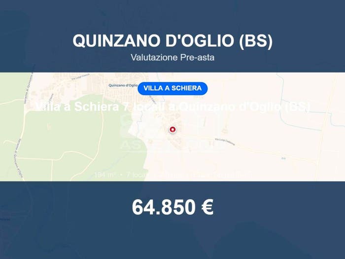 Casa con 6 locali in vendita in Via Cadorna, Centro, Quinzano d'Oglio