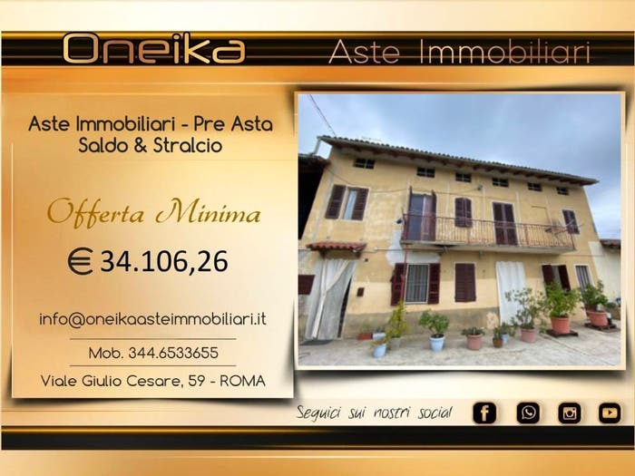 Appartamento con 6 locali in vendita in Via Camillo Benso di Cavour, Frassineto Po