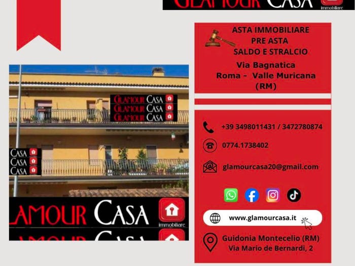 Appartamento trilocale in vendita in Via Bagnatica, Valle Muricana, Roma