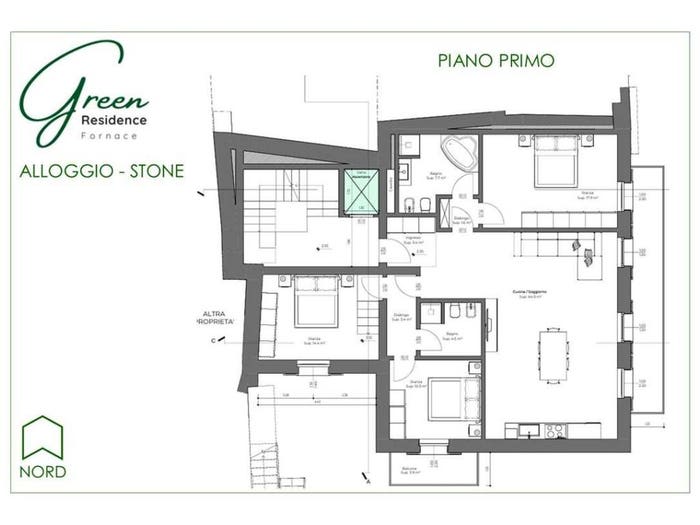Appartamento con 5 locali in vendita in Via del Cortiveder, Centro, Fornace