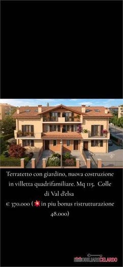 Appartamento con 5 locali in vendita in Colle Bassa Via Gramsci, Colle di Val d'Elsa