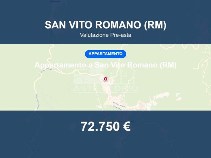 Appartamento trilocale in vendita in Via dei Trinchieri, San Vito Romano