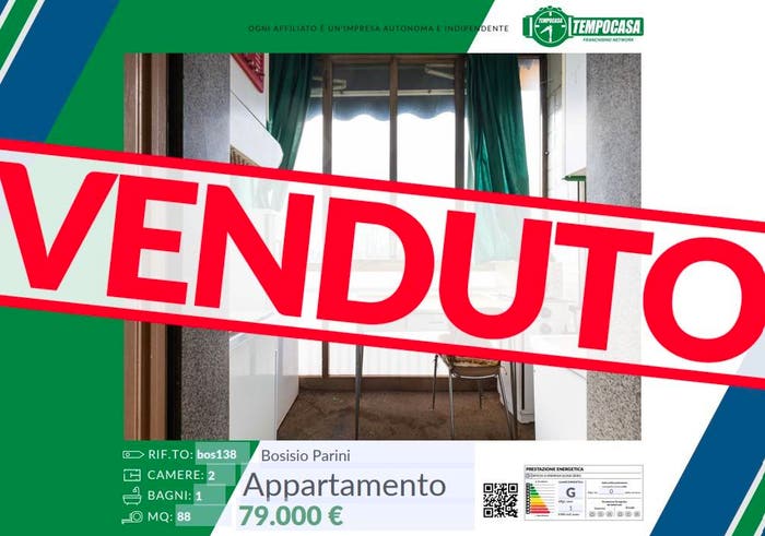 Appartamento trilocale in vendita in Via Giuseppe Carpani, Centro, Bosisio Parini