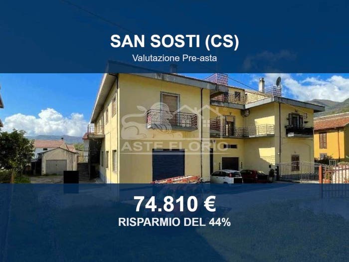 Appartamento con 6 locali in vendita in Via Nazionale snc, Centro, San Sosti