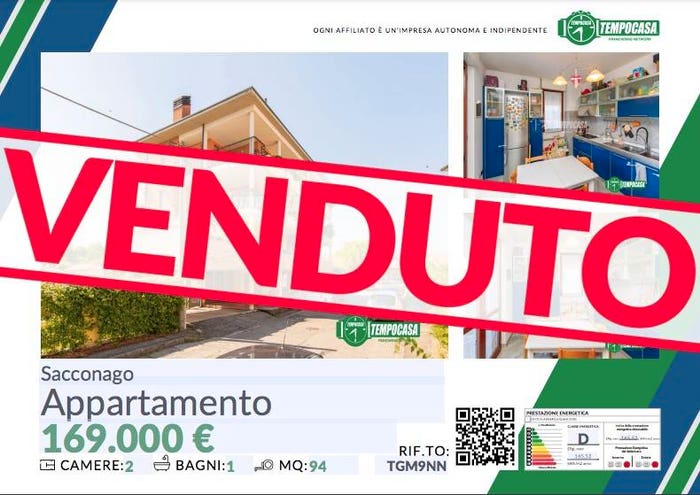 Appartamento trilocale in vendita in Via Tagliamento, Sacconago, Busto Arsizio