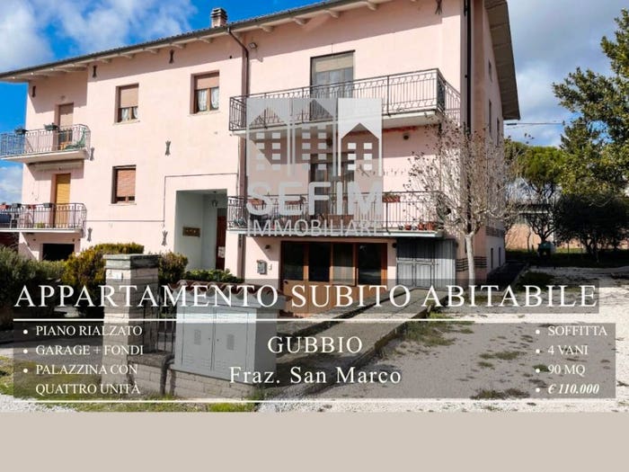 Appartamento quadrilocale in vendita in Via Isola del Giglio, Padule San Marco, Gubbio