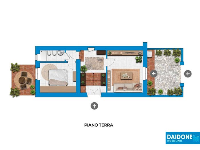 Casa trilocale in vendita in Via Arturo Conti, Quercianella, Livorno