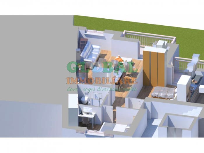 Appartamento trilocale in vendita in Via dei Bagni, Borgo Valsugana