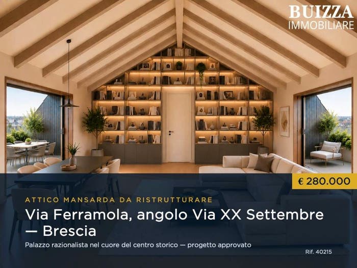 Casa quadrilocale in vendita in Via Floriano Ferramola, Solferino Diaz, Brescia
