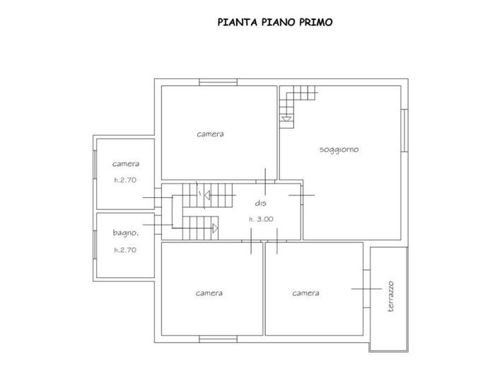 Casa con 6 locali in vendita in Viale Roma, Centro, Agliana