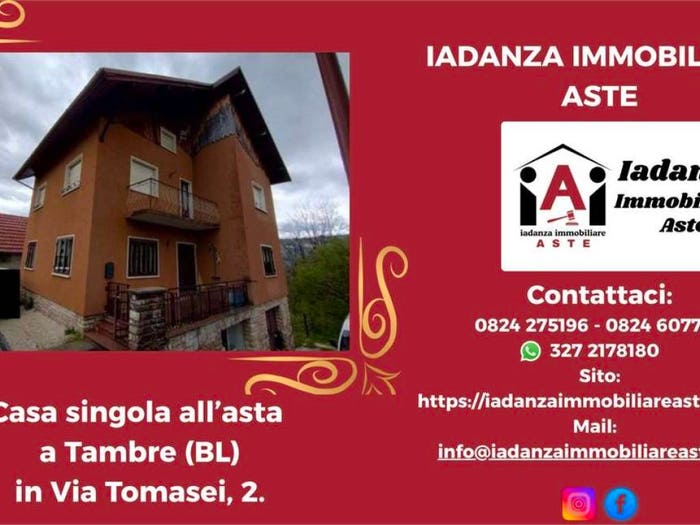 Casa quadrilocale in vendita in Via tomasei, Valdenogher, Tambre