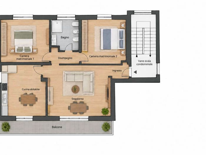 Appartamento quadrilocale in vendita in Via Savigno, Savena, Bologna