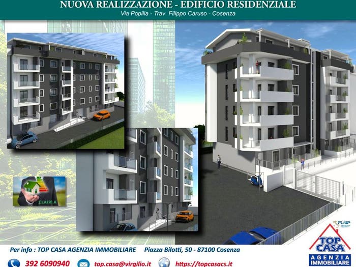 Appartamento bilocale in vendita in Via Roberto Caruso, Centro Storico, Cosenza