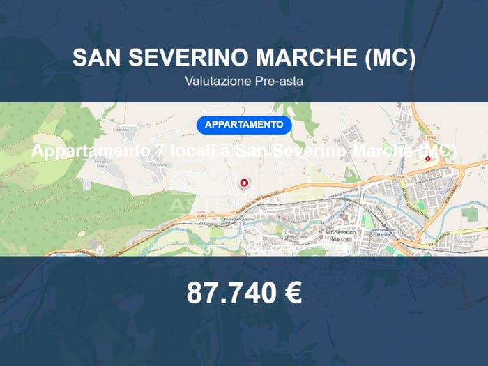 Appartamento con 6 locali in vendita in Via Alcide De Gasperi, Centro, San Severino Marche