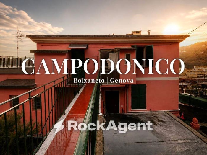 Appartamento trilocale in vendita in Via Campodonico, Bolzaneto, Genova