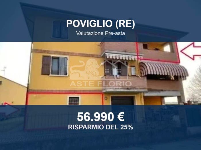 Appartamento quadrilocale in vendita in Via Pessina, Centro, Poviglio