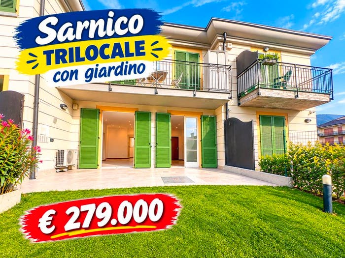 Appartamento trilocale in vendita in Via Libertà, Sarnico