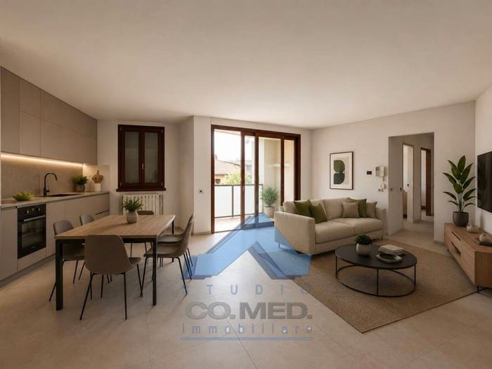 Appartamento trilocale in vendita in Via Giacomo Matteotti, Centro, Bolgare