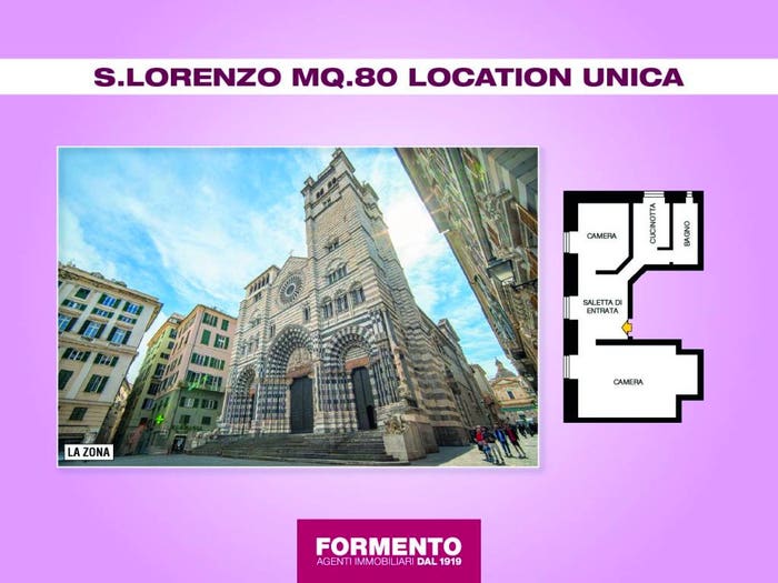 Appartamento con 5 locali in vendita in Piazza San Lorenzo, Caricamento, Genova