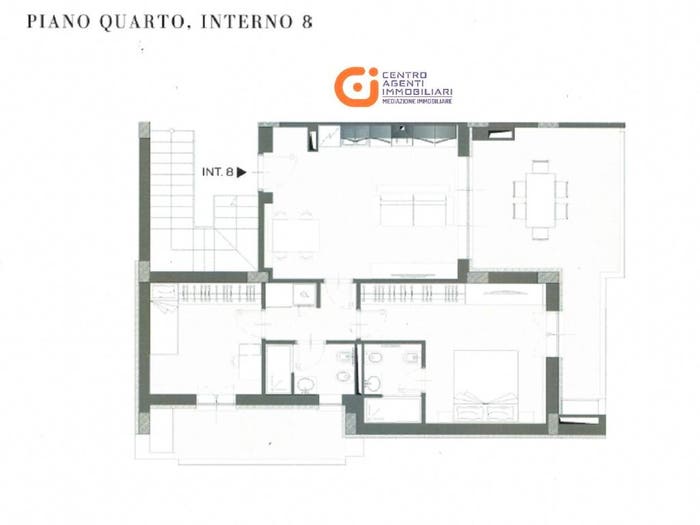 Appartamento trilocale in vendita in Via Ugolino Conti, Ostia Ponente, Roma