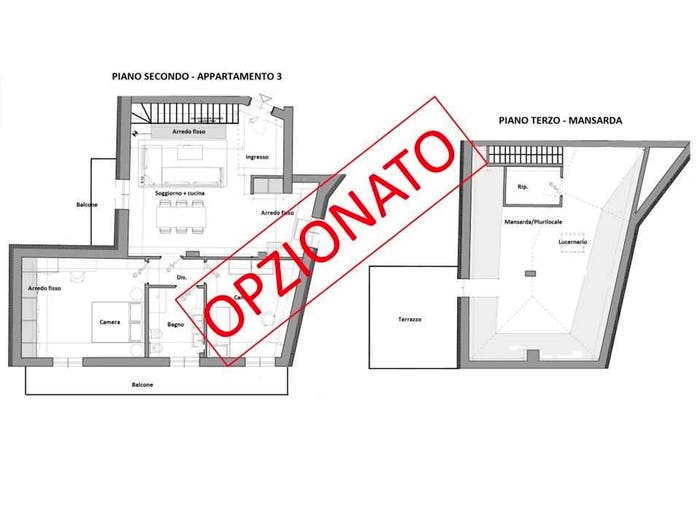 Appartamento trilocale in vendita in Liscate